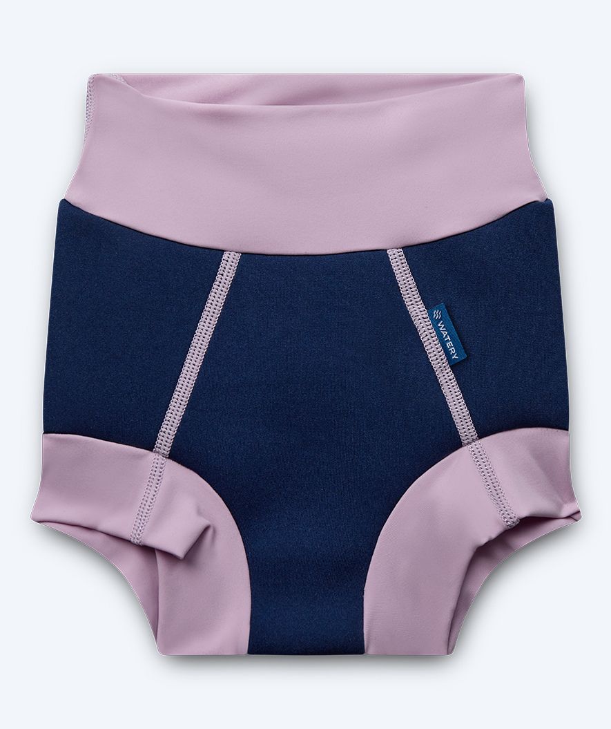 Watery zwemluiers - Neopreen Swim Nappy - Atlantisch Paars