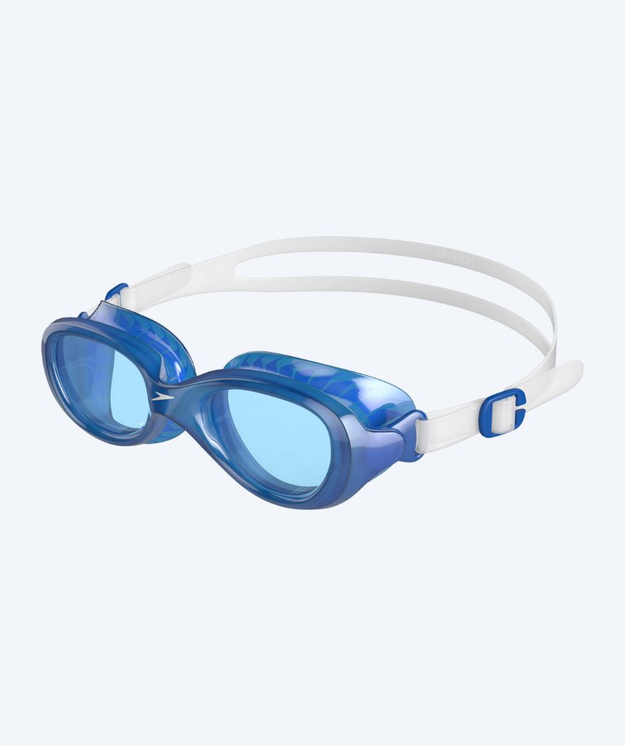Speedo kind zwembril (6-14) - Futura Classic - Wit/blauw