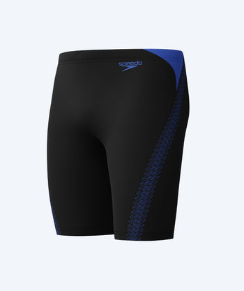 Speedo heren zwemjammer - Hyperboom Splice - Zwart/donkerblauw