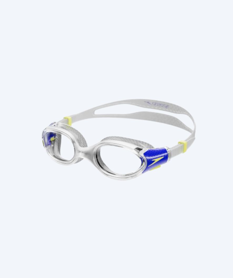 Speedo kind zwembril (6-14) - Biofuse 2.0 - Grijs/helder