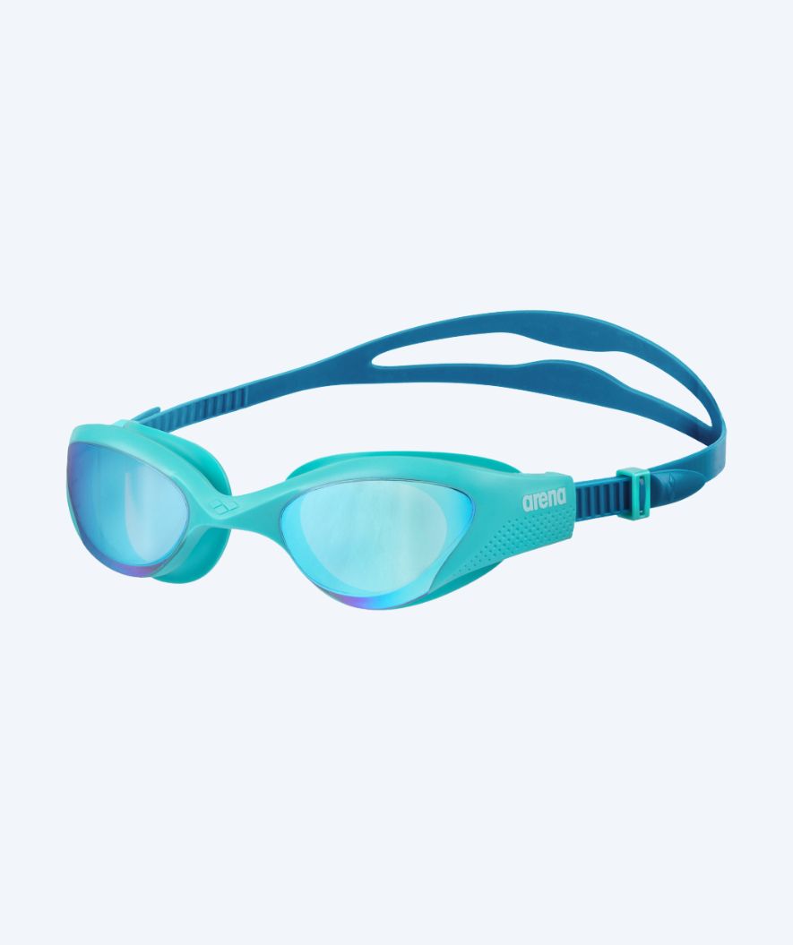 Arena training zwembril - The One Mirror - Turkoois/blauw