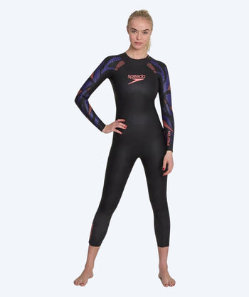 Speedo dames wetsuit - Proton - Zwart/paars