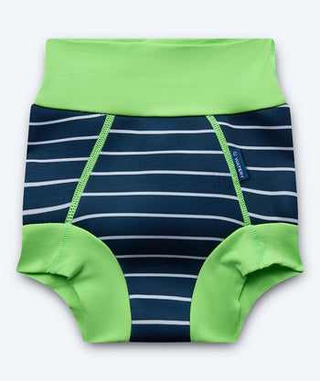 Watery zwemluiers - Neopreen Swim Nappy - Groen Strepen
