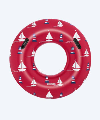 Bestway opblaasbare ring - Nautical - Rood