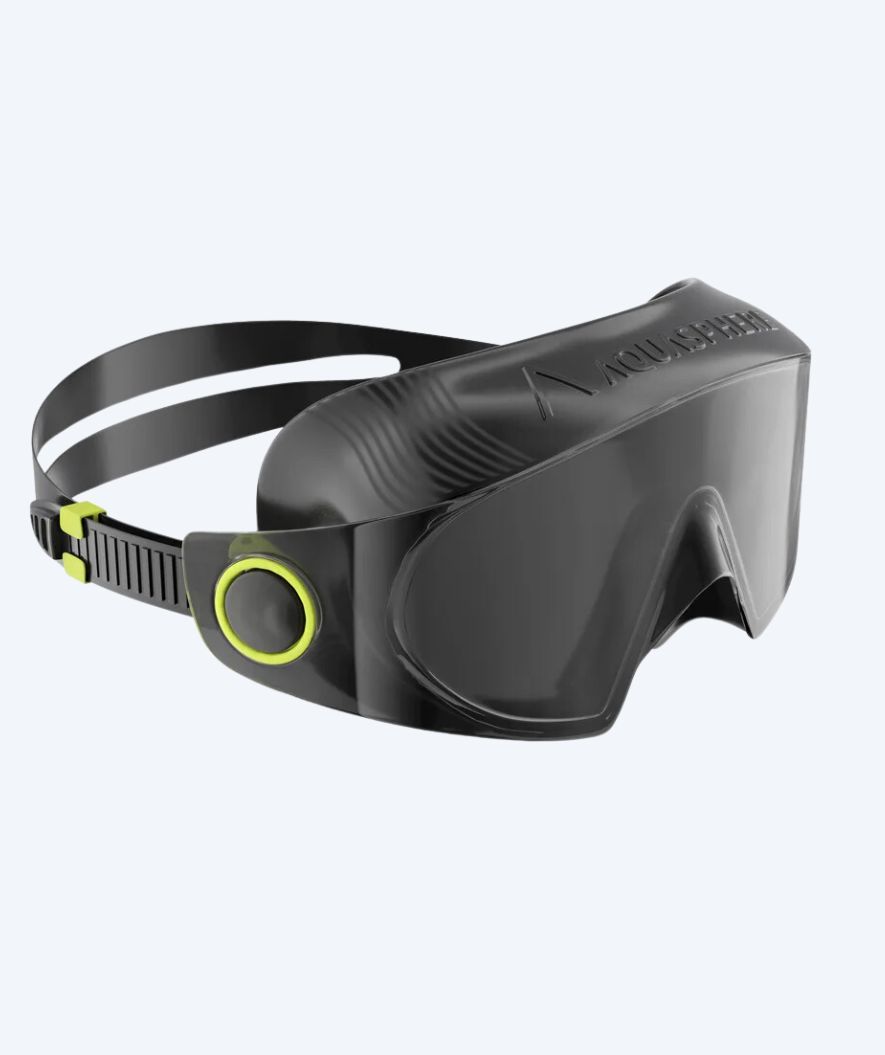 Aquasphere zwemmasker - DEFY. Ultra Indigo - Zwart (Smoke lens)