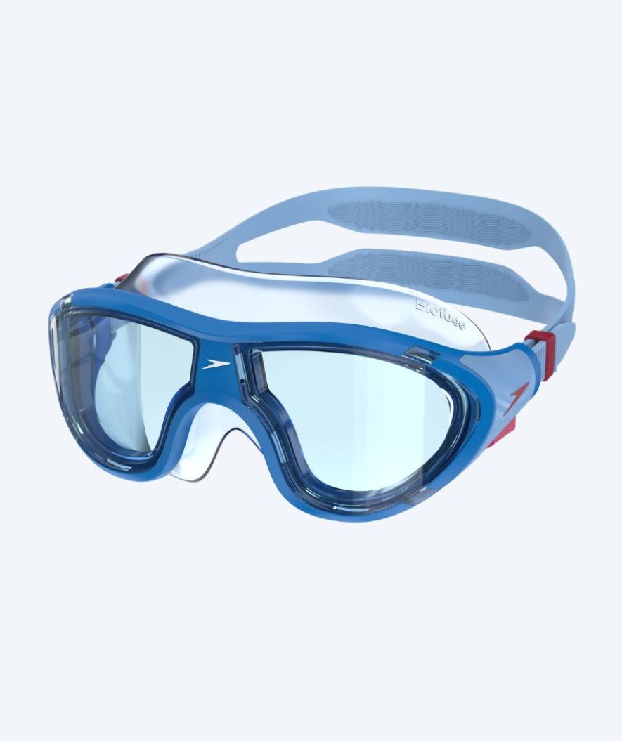 Speedo zwembril voor junior - Biofuse 2.0 - Blauw/blauw