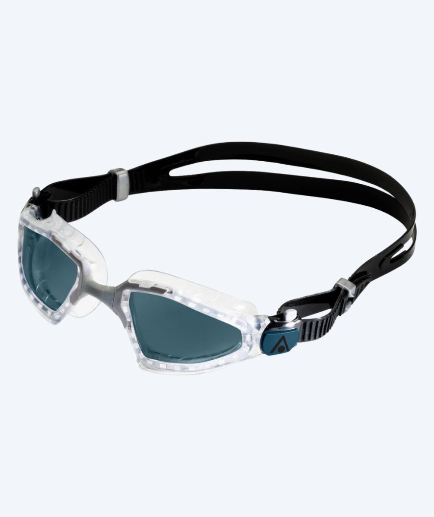 Aquasphere training zwembril - Kayenne Pro - Zwart/helder (Smoke lens)
