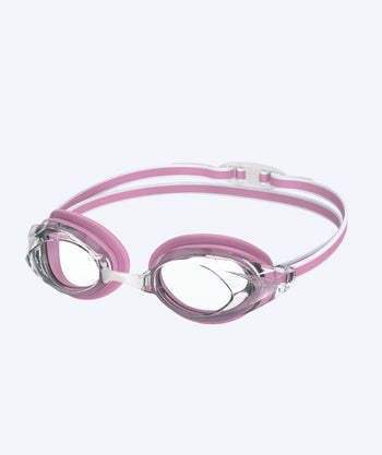 Speedo Elite zwembril voor dames - Vanquisher 3.0 - Lichtroze/helder