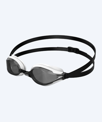 Speedo Elite zwembril - Fastskin Speedsocket 2 - Wit/Zwart (Smoke lens)