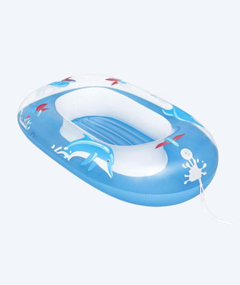 Bestway baby luchtmatras - Floatin' Friends - Blauw