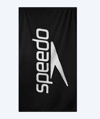 Speedo badhanddoek - Logo - Zwart/wit