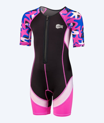 Beco kind neopreen wetsuit - Shorty - Roze