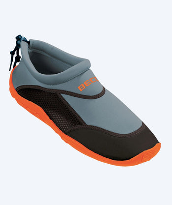 Beco volwassenen neopreen waterschoenen - Grijs/oranje