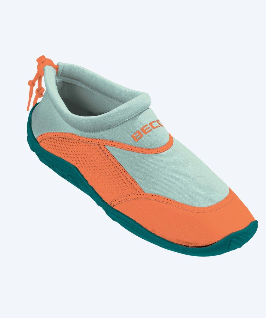 Beco volwassenen neopreen waterschoenen - Groen/oranje