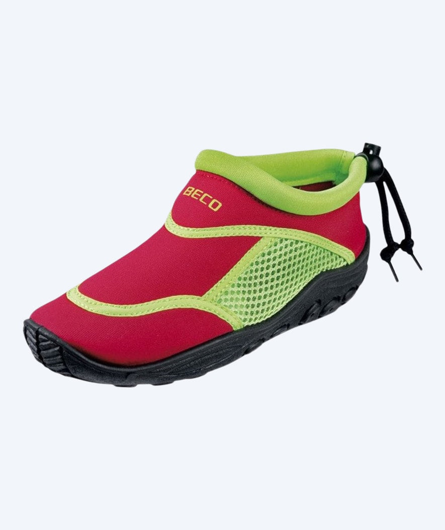 Beco kind neopreen waterschoenen - Rood/groen