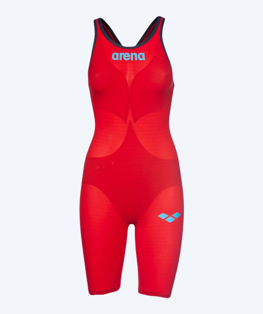 Arena dames wedstrijdbadpak - Powerskin Carbon Air 2 - Rood