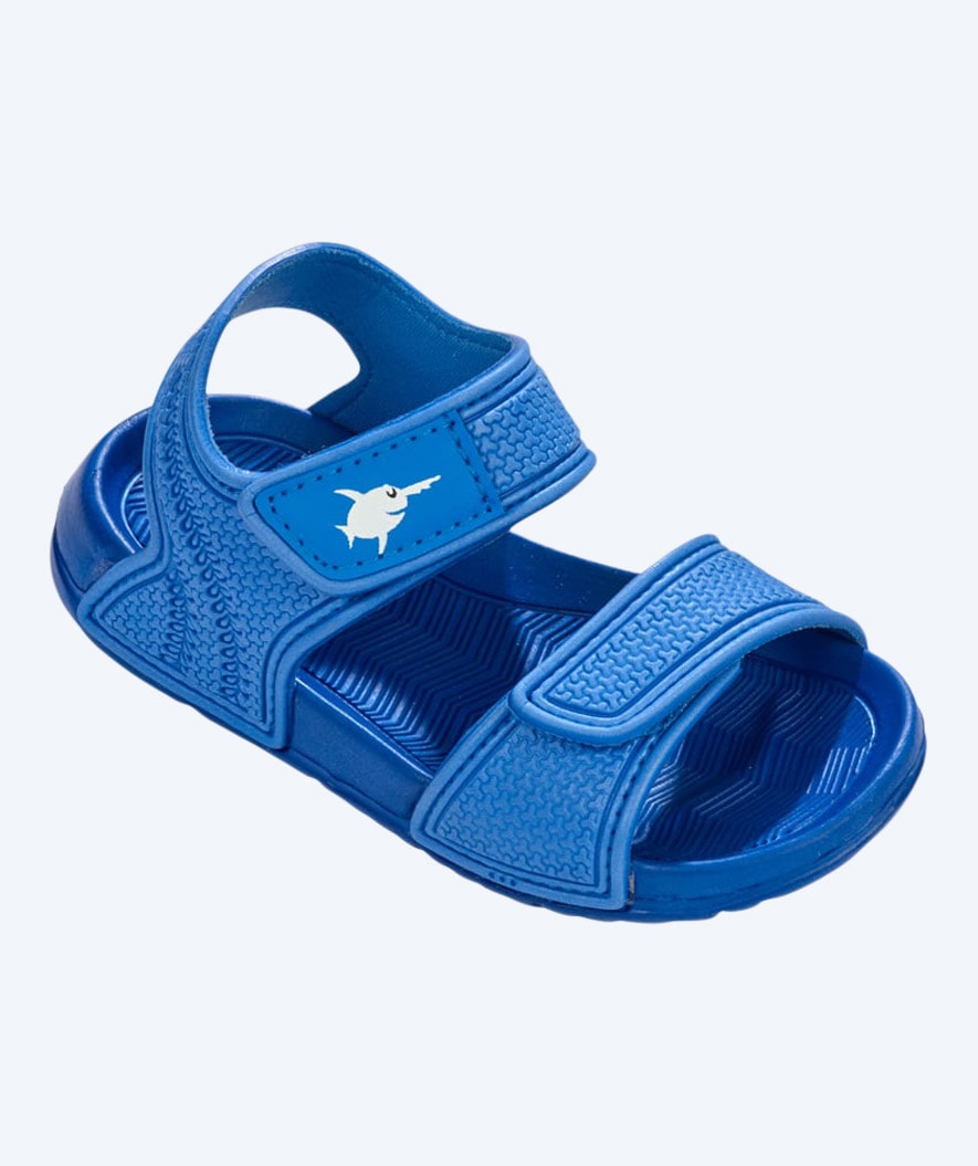 Beco kind badslippers - Sealife - Blauw