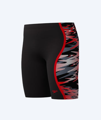 Speedo jongens zwemjammer - Hyperboom Splice - Zwart/grijs