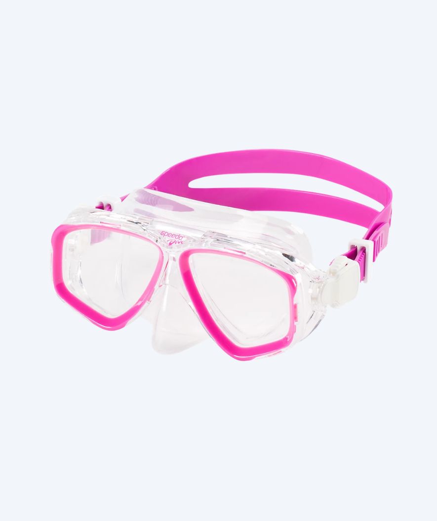 Speedo junior duikbril (6-16) - Adventure - Roze/helder