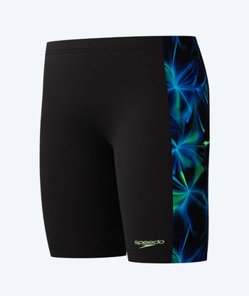 Speedo jongens zwemjammer - Print Panel - Zwart/groen
