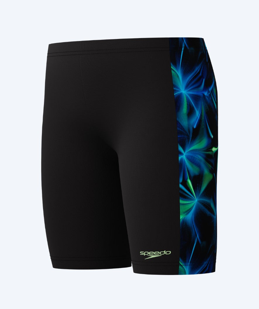 Speedo jongens zwemjammer - Print Panel - Zwart/groen