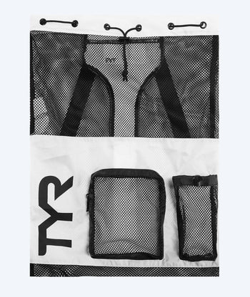 TYR zwemnet - Big Mesh Mummy 40L - Wit/zwart