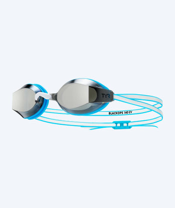 TYR dames zwembril - Blackops 140 EV Mirrored - Blauw/wit