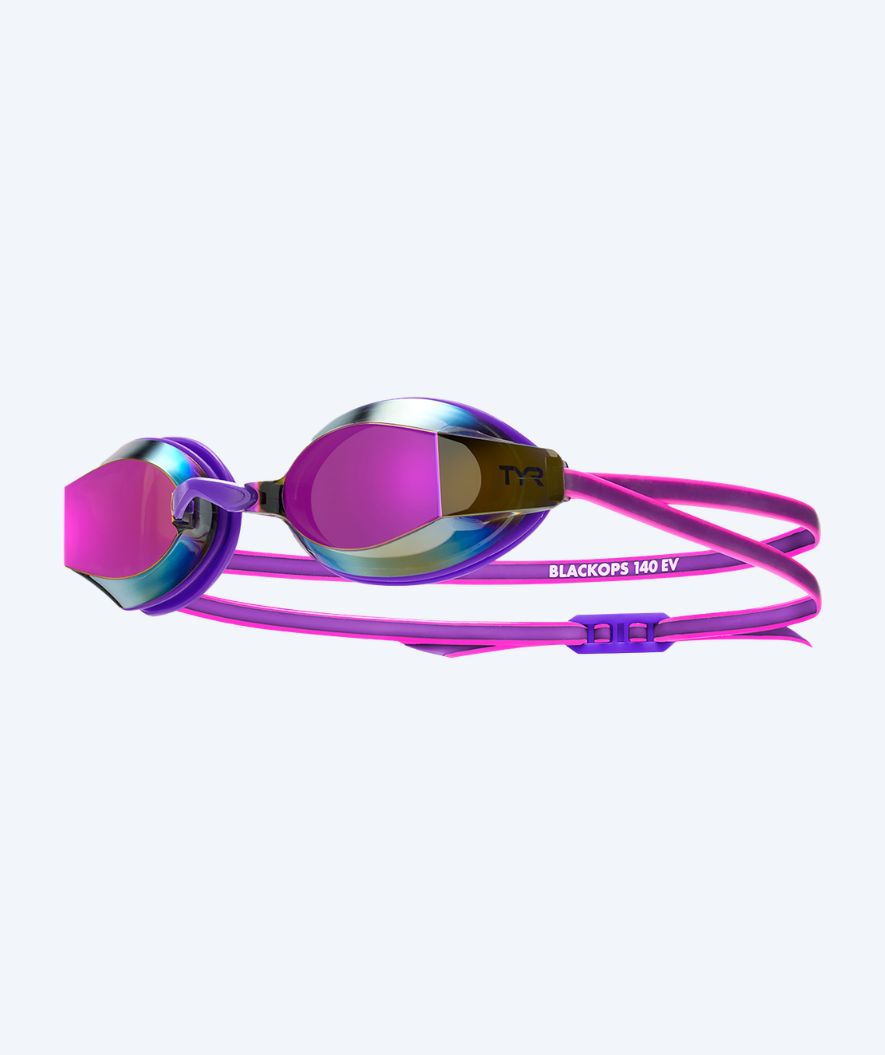 TYR dames zwembril - Blackops 140 EV Mirrored - Paars/roze