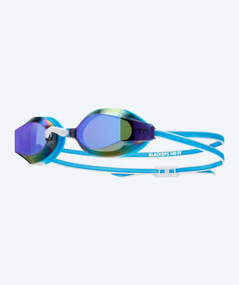 TYR junior zwembril - Blackops 140 EV Mirrored - Blauw/wit