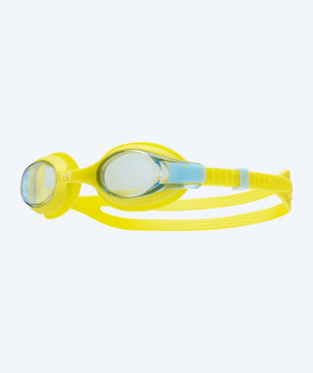 TYR kind zwembril - Swimple - Geel/blauw