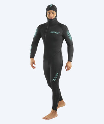 SEAC scuba wetsuits voor heren - Liberty 5 MM - Zwart/multi