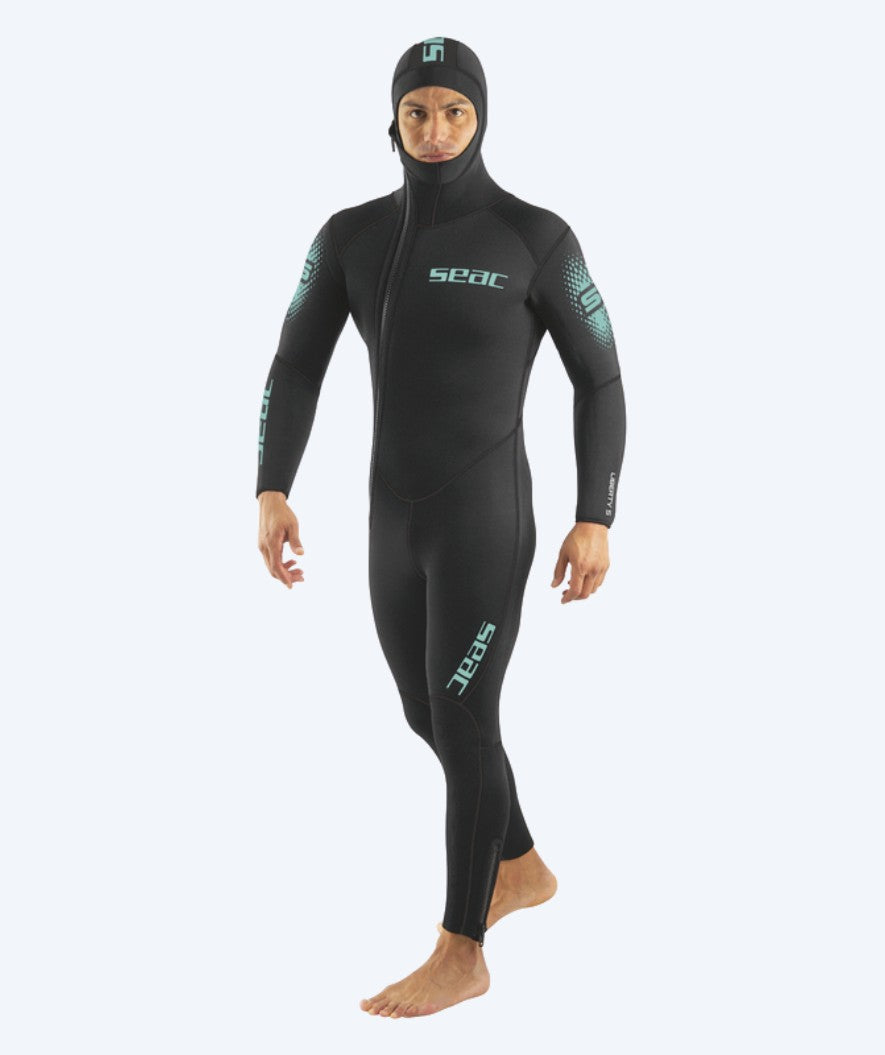 SEAC scuba wetsuits voor heren - Liberty 5 MM - Zwart/multi