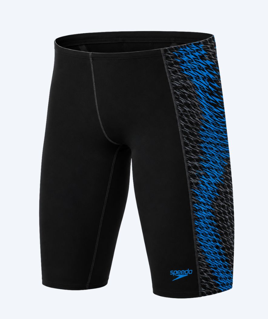 Speedo heren zwemjammer - Endurance Max Tech Pannel - Zwart/donkerblauw
