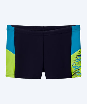 Speedo jongens zwemboxers - Dive - Zwart/Groen