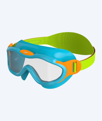 Speedo kind zwembril (1-3) - Sea Squad Mask - Lichtblauw/Lichtgroen
