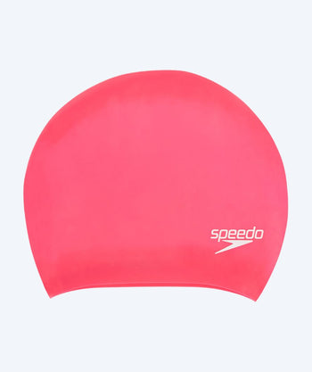 Speedo lang haar badmuts - Roze