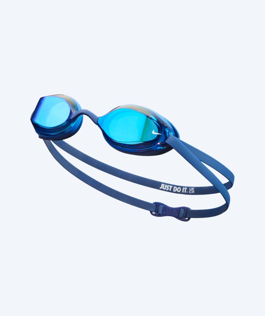 Nike Elite zwembril - Legacy Comfort Mirror - Blauw