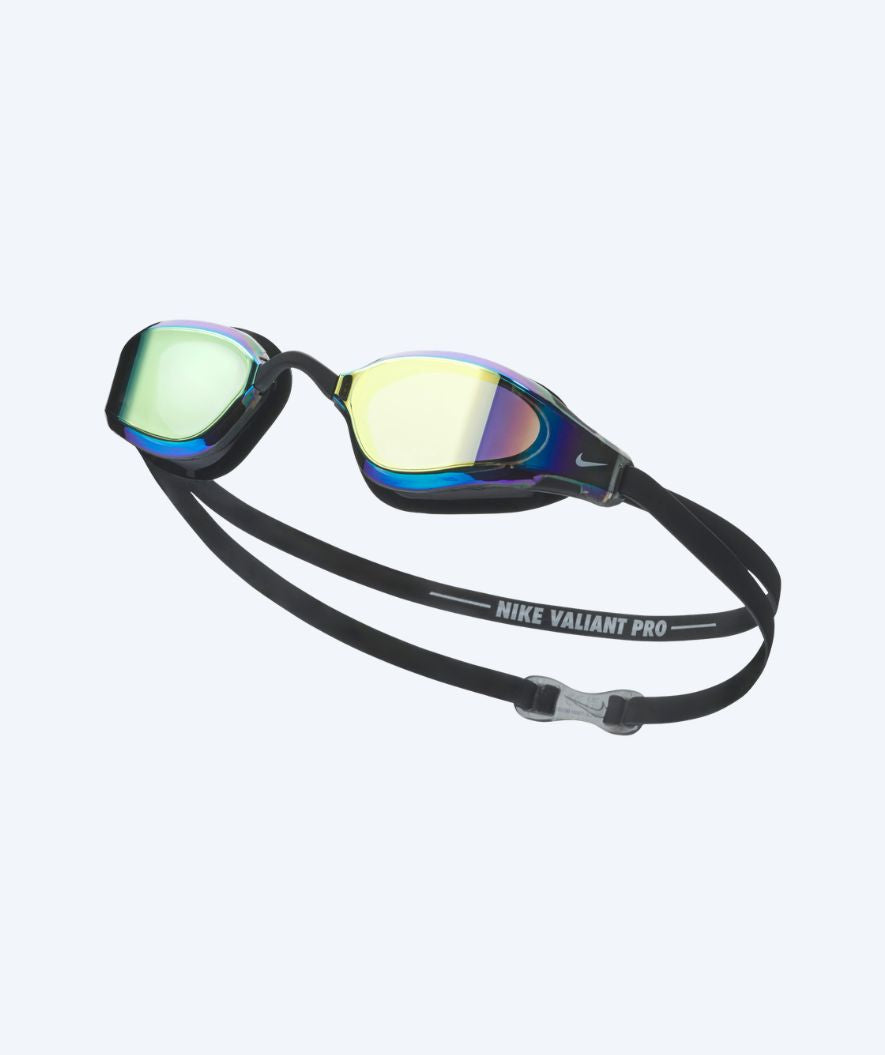 Nike Elite zwembril - Valiant Pro Mirror - Zwart/Goud