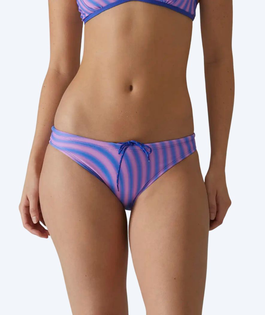 TYR dames bikinibroekje - Durafast Elite Bezold - Lichtroze/Blauw