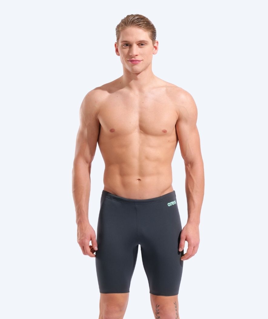 Arena heren zwemjammer - Team Swim Solid - Donkergrijs