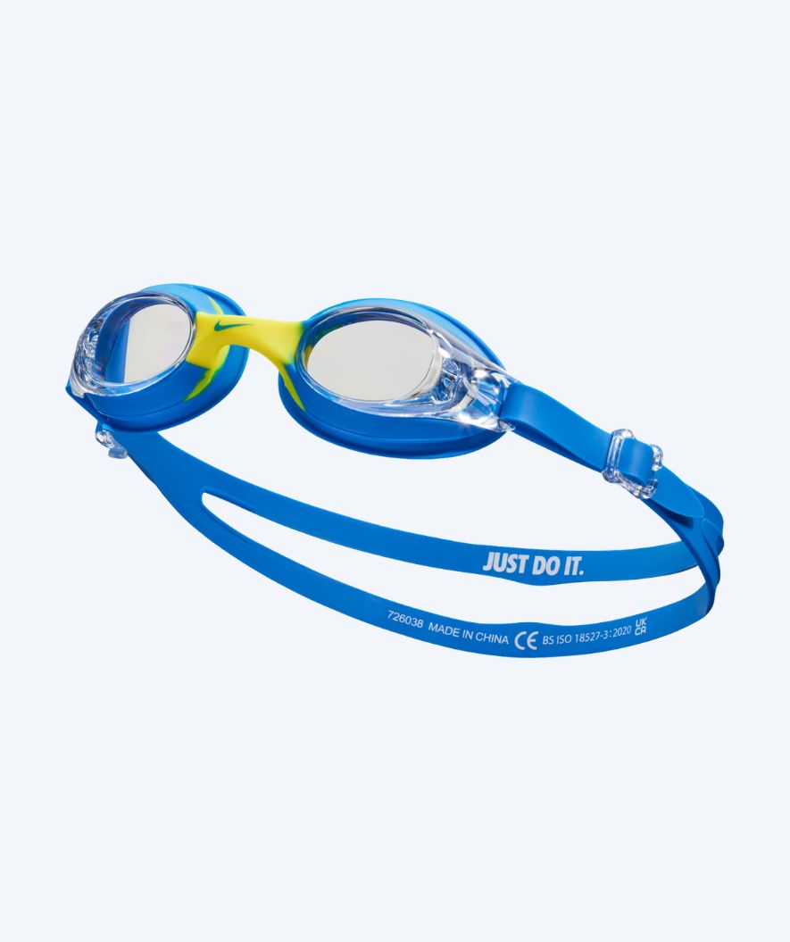 Nike kind zwembril - Lil' Swoosh - Blauw/Geel