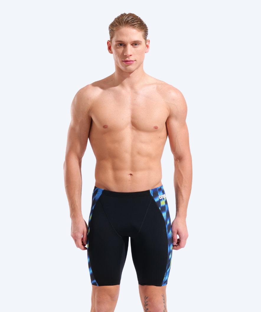 Arena heren zwemjammer - Wave Swim - Zwart/Multi (Limited 2026)