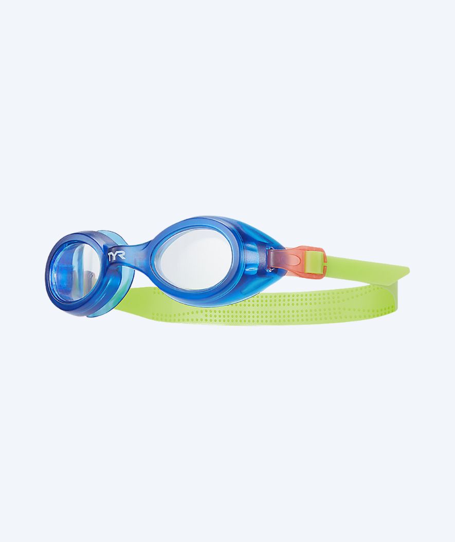 TYR kind zwembril - Aqua Blaze - Blauw/groen
