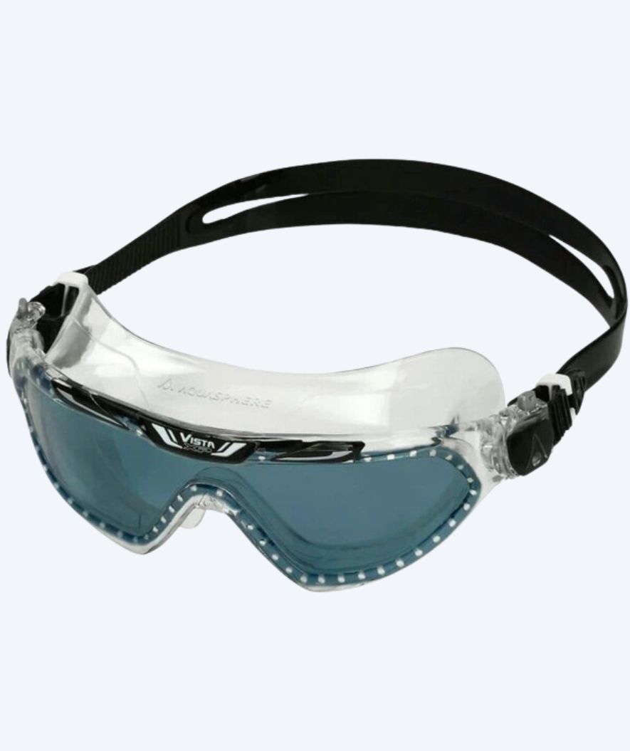 Aquasphere zwemmasker - Vista XP - Zwart (Smoke lens)