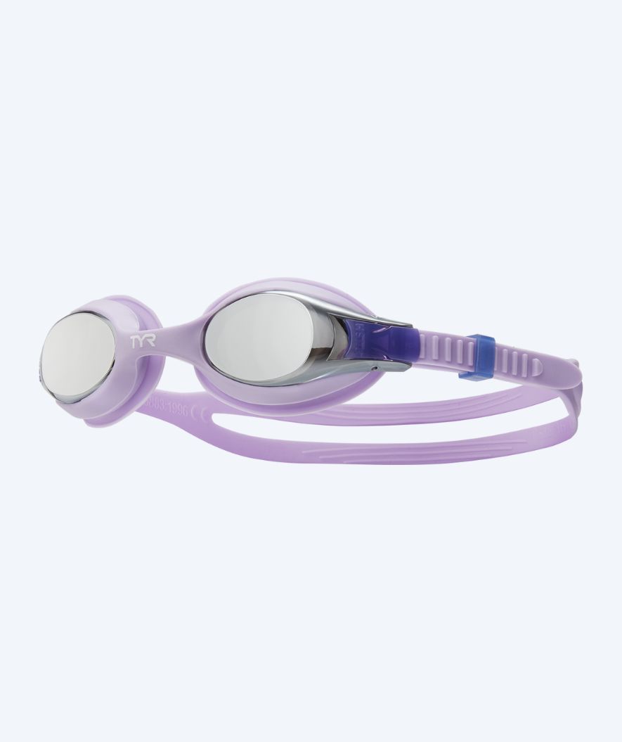 TYR kind zwembril - Swimple Mirror - Paars