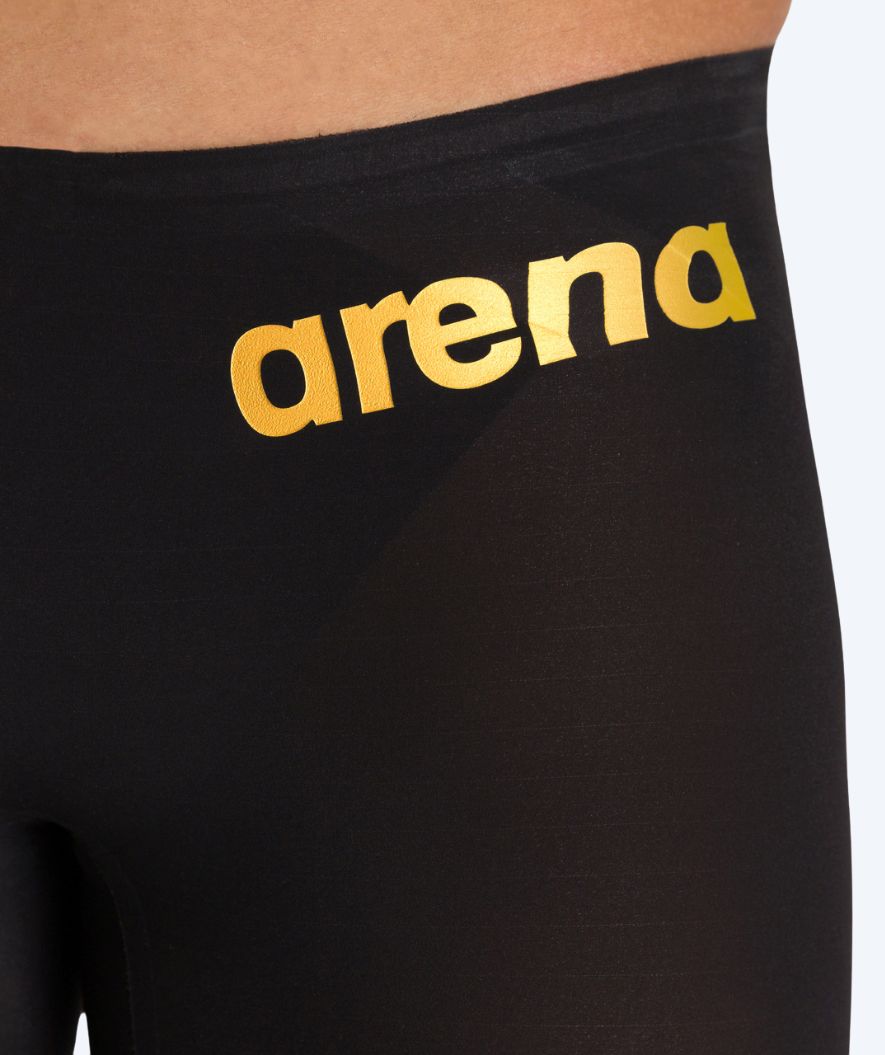 Arena heren wedstrijd zwembroek - Powerskin Carbon Air 2 - Zwart/goud
