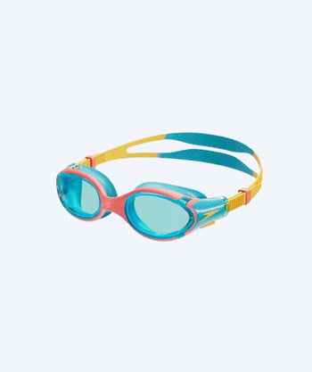 Speedo kind zwembril (6-14) - Biofuse 2.0 - Blauw/rood