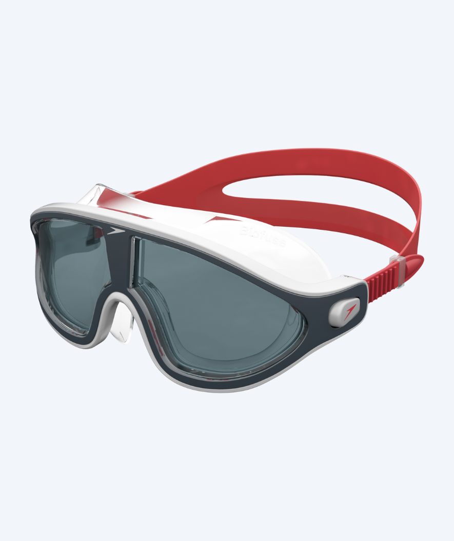 Speedo zwemmasker - Biofuse Rift - Rood (Smoke lens)