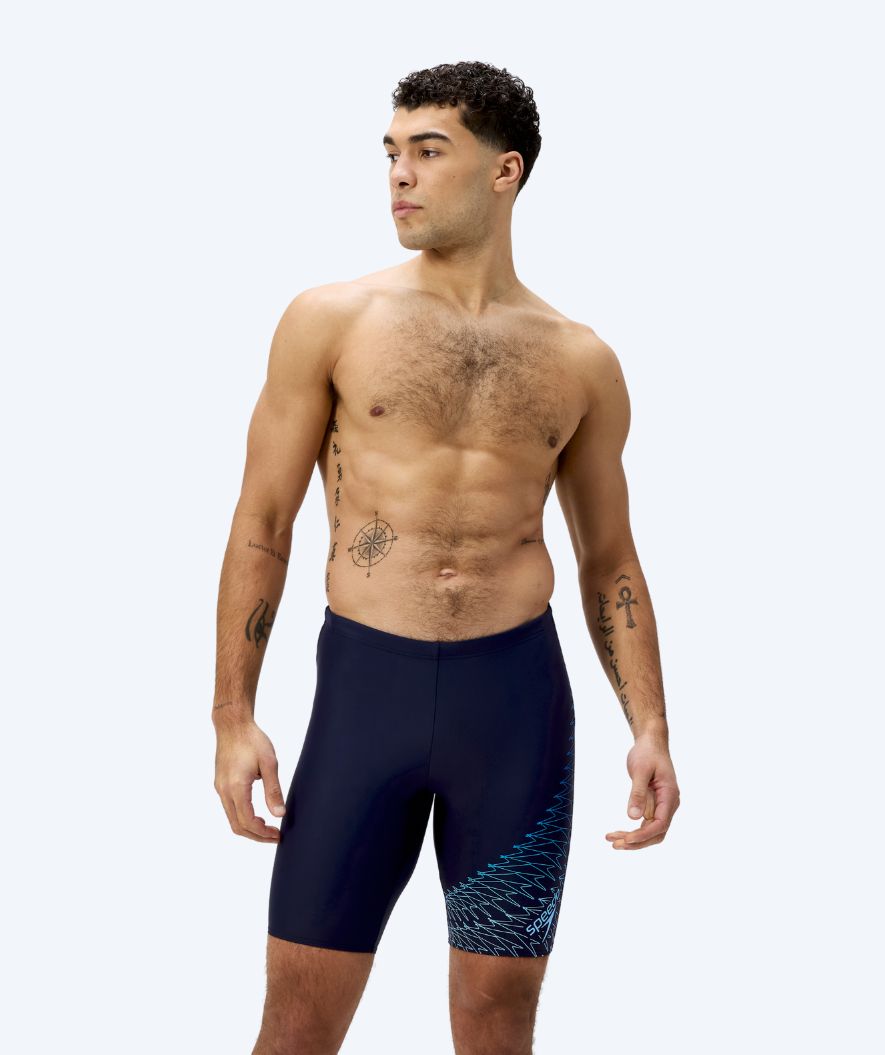Speedo heren zwemjammer - Medley Logo - Donkerblauw