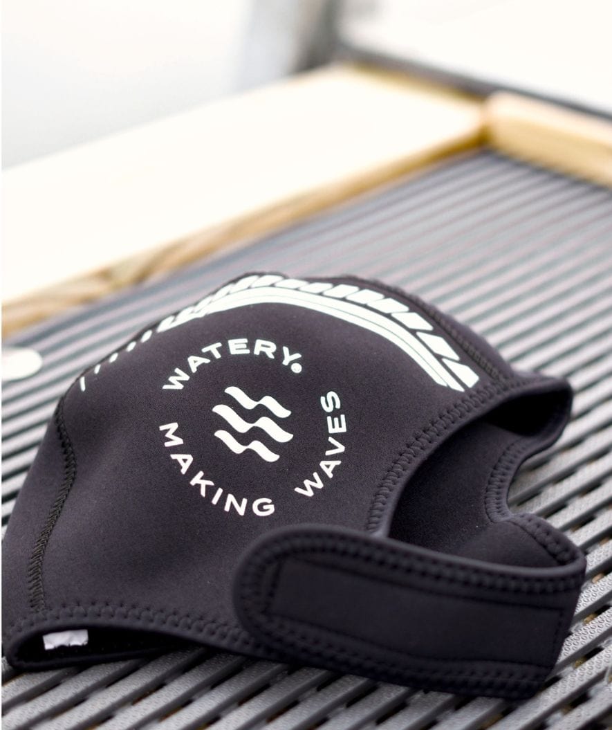 Watery neopreen set - Thermal Reptile (3 mm) - Zwart/zilver